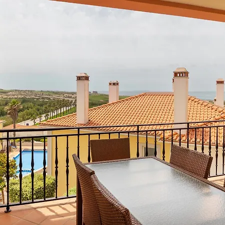 T3 Sea View, Pool, Golf, Del Rey, Obidos Apartament