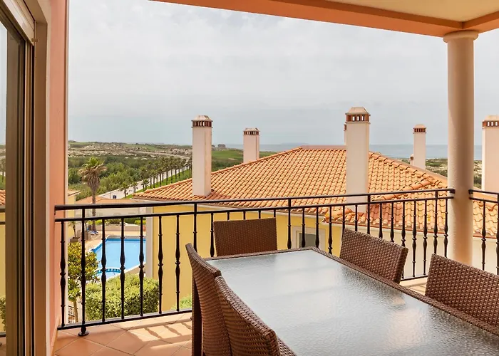 T3 Sea View, Pool, Golf, Praia Del Rey, Obidos Apartment